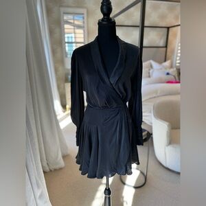 NWT Zimmerman Silk Wrap Mini Dress